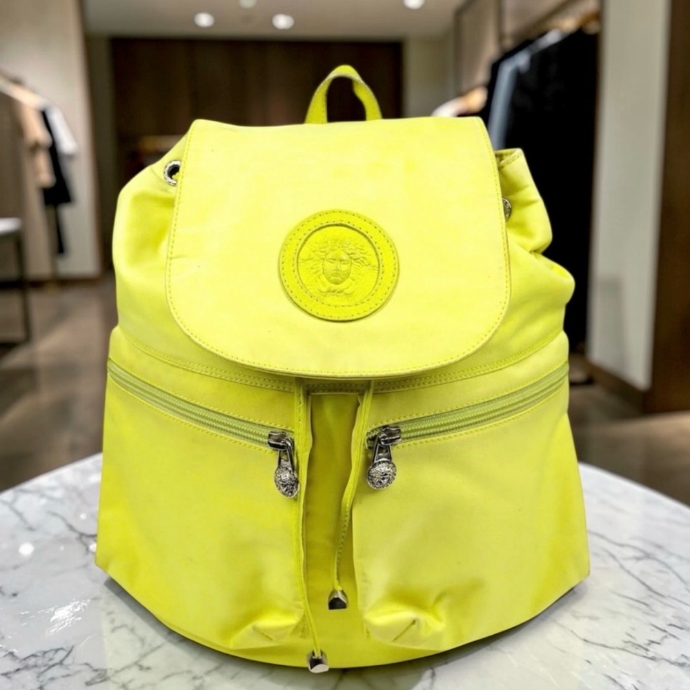 GIANNI VERSACE Signature Nylon Backpack 😍